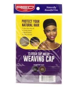 Red By Kiss Closed Top Mesh Weaving Cap #Hwe01 [Black] -Clore Beauty Store G00012595 1