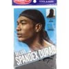 Red By Kiss Deluxe Spandex Durag #Hdu01 [Black]