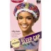 Red By Kiss Premium X-Large Satin Sleep Cap #Hslp03 [Floral]