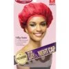 Red By Kiss Premium Satin Day & Night Cap [One Size] #Hdnp