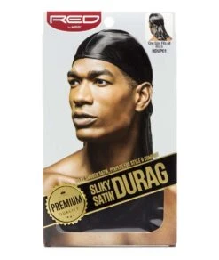 Red By Kiss Premium Silky Satin Durag #Hd -Clore Beauty Store G00012609