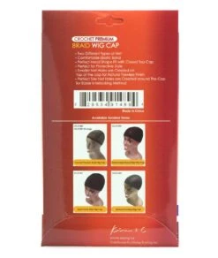 Kim & C Make Your Own Wig Premium Crochet Braid Wig Cap [X-Large] #91489 -Clore Beauty Store G00012781 1