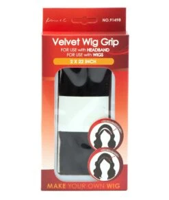 Kim & C Make Your Own Wig Velvet Wig Grip [2 X 22 Inch] #91498