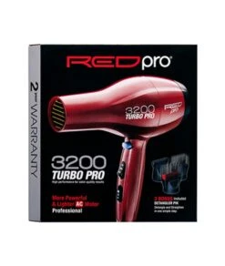 Red Pro 3200 Turbo Pro Blow Dryer #Bdp03