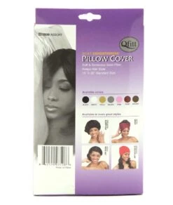 M&M Qfitt Dual Sided Fabric Silky Conditioning Pillow Cover -Clore Beauty Store G00012864 1