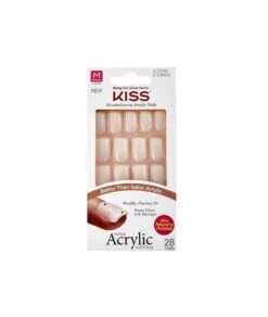 Kiss Acrylic Nails 28 Nails #Ksan -Clore Beauty Store G00013088
