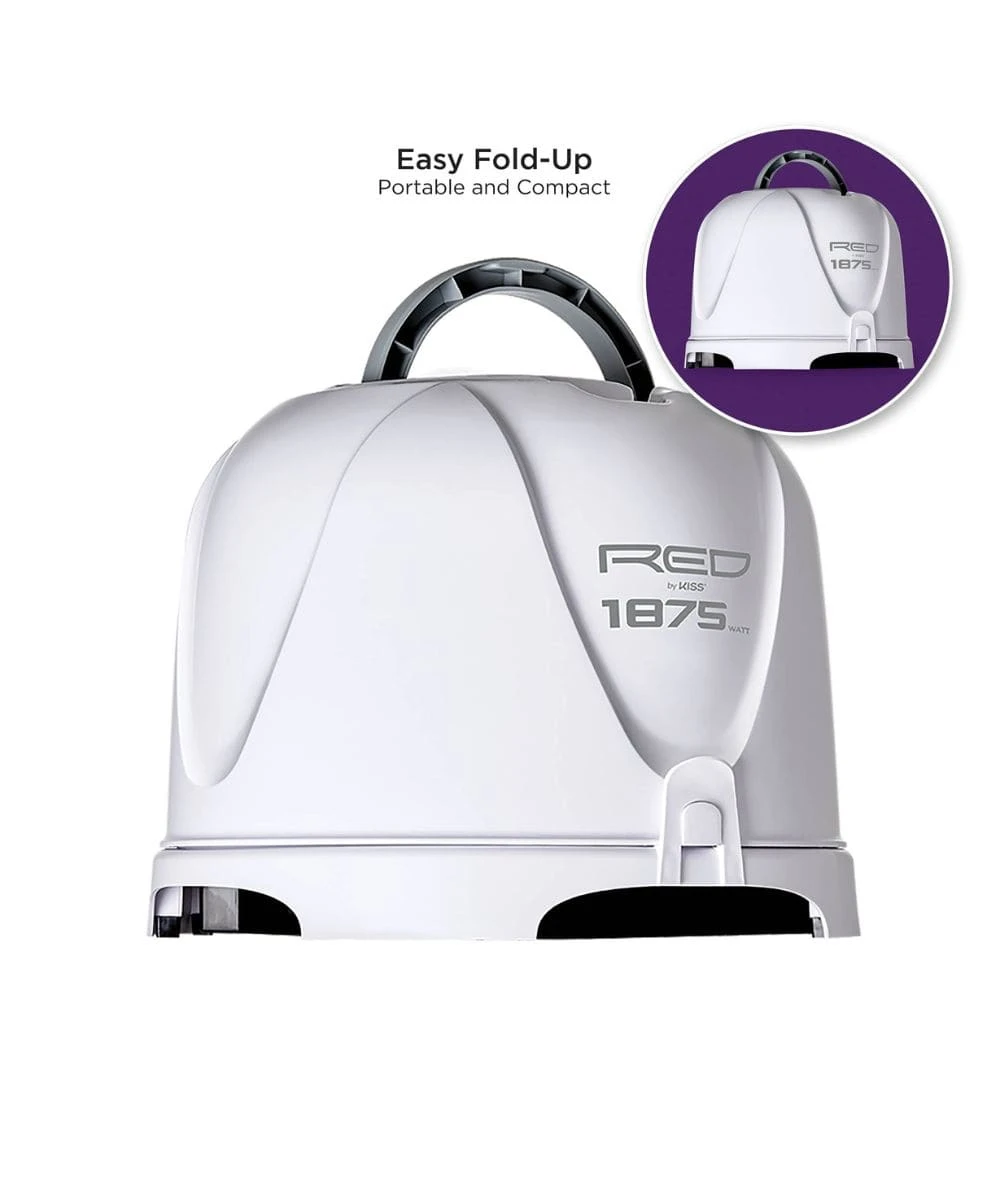 Red By Kiss Bod04 1875Watt Ceramic Tourmaline Hood Dryer 4 Red By Kiss Bod04 1875Watt Ceramic Tourmaline Hood Dryer - Image 4