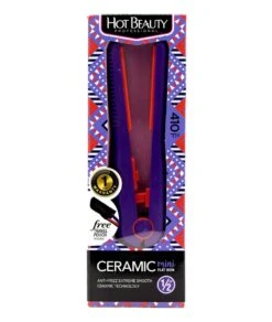 Hot Beauty Ceramic Mini Flat Iron 1/2 Inch