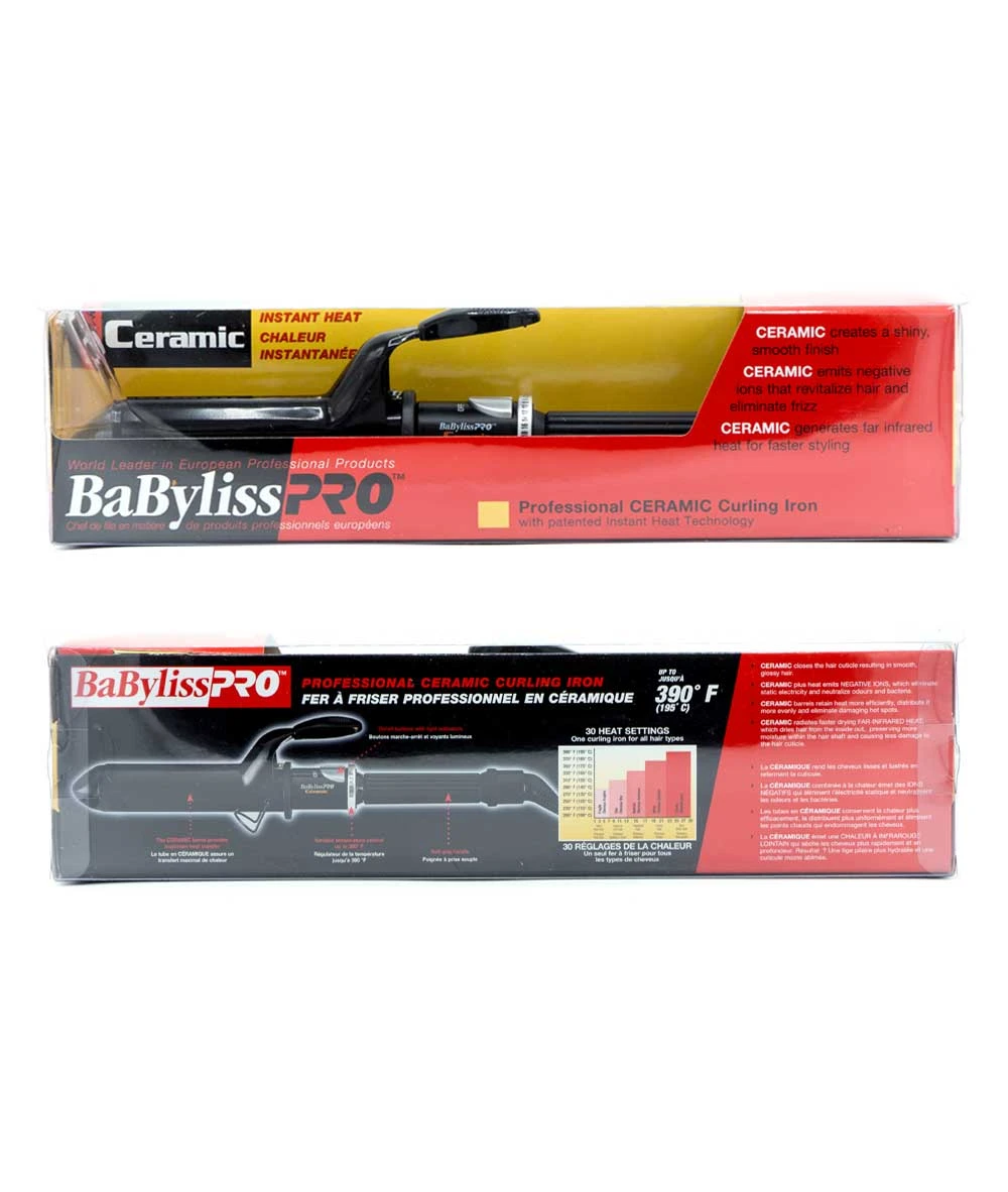 Babyliss Pro Professional Ceramic Curling Iron 1 Babyliss Pro Professional Ceramic Curling Iron