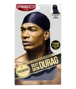 Red By Kiss Premium Silky Satin Durag #Hd -Clore Beauty Store G00013941
