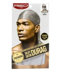 Red By Kiss Premium Silky Satin Durag #Hd -Clore Beauty Store G00013942
