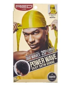 Red By Kiss Power Wave Silky Satin Durag #Hd -Clore Beauty Store G00013961