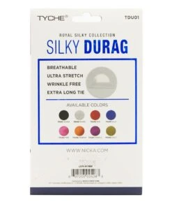 Tyche Silky Durag #Tdu 13 Tyche Silky Durag #Tdu -Clore Beauty Store G00014018 1