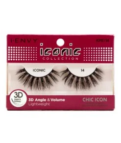 Kiss I-Envy Iconic Eyelashes #Kpei14 [Chic Icon 14]