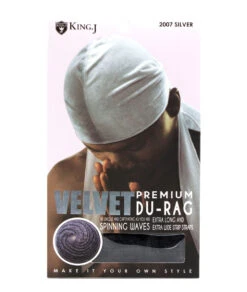 M&M King.J Premium Velvet Du-Rag -Clore Beauty Store G00014459