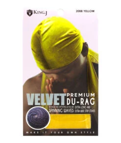 M&M King.J Premium Velvet Du-Rag -Clore Beauty Store G00014460