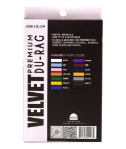 M&M King.J Premium Velvet Du-Rag -Clore Beauty Store G00014460 1