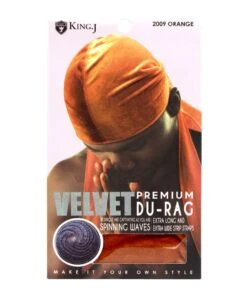 M&M King.J Premium Velvet Du-Rag -Clore Beauty Store G00014461