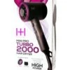 Hot&Hotter Mini Pro Turbo 2000 Hair Dryer #5907 [Gray&Puple]