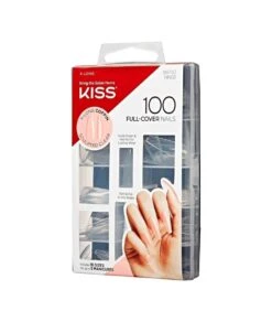 Kiss 100Ps24 Full Cover Nails 100Pcs[Coffin]