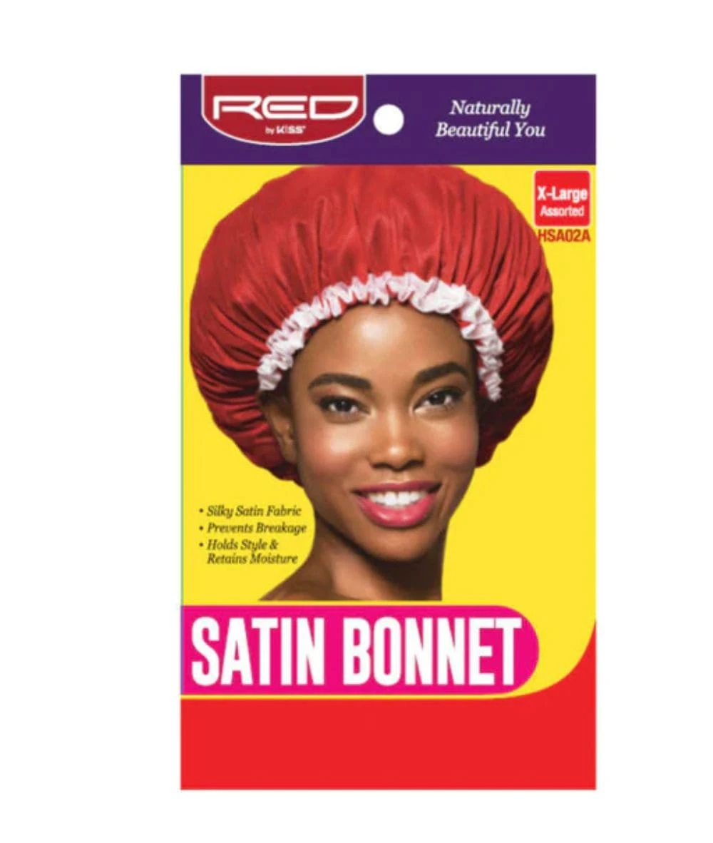 Red By Kiss Satin Bonnet X-Large 2 Red By Kiss Satin Bonnet X-Large - Image 2