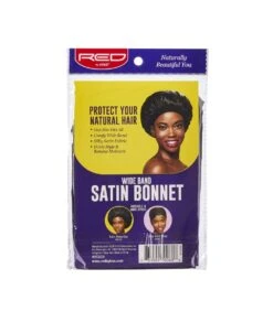 Red By Kiss Hsa04 Wide Band Satin Bonnet [Black] -Clore Beauty Store G00014935 2