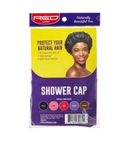 Red By Kiss Shower Cap X-Large -Clore Beauty Store G00014940 4 e9dcf99d ca1b 4b25 87fb f2e45b5644e5