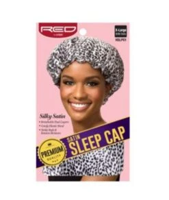 Red By Kiss Premium X-Large Satin Sleep Cap #Hslp01[Black&White]