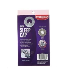 Red By Kiss Hslp02 Premium Satin Sleep Cap X-Large [Leopard] -Clore Beauty Store G00014946 2