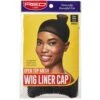Red By Kiss Hwc07 Open Top Mesh Wig Liner Cap [Black]