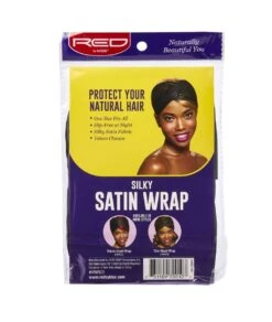 Red By Kiss Hwr01 Silky Satin Wrap [Black] -Clore Beauty Store G00014951 2