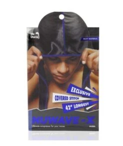 Mr.Durag Nuwave-X Durag [Black W/Assorted] #4384 -Clore Beauty Store G00015088 2