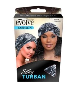First Line Evolve Fashion Turban [Silver Animal] #6022