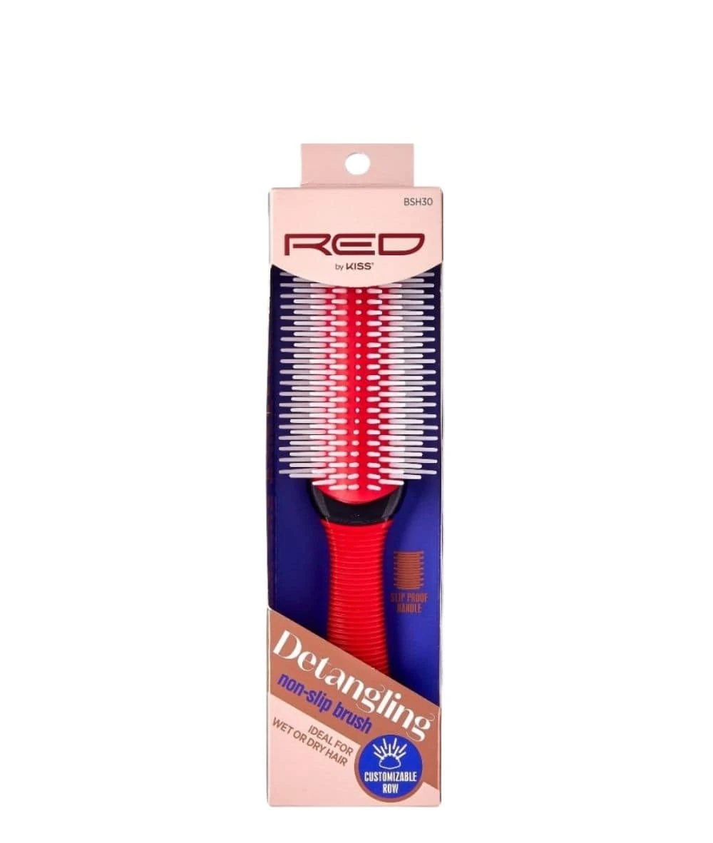 Red By Kiss Detangling Non Slip Brush #HH45 1 Red By Kiss Detangling Non Slip Brush #HH45