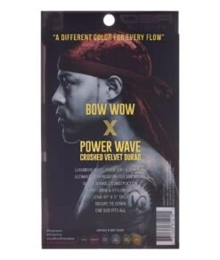 Red By Kiss Premium Power Wave Crushed Velvet Durag #Hduppq -Clore Beauty Store G00016638 1