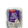 Red By Kiss Single Prong Clips 80PCS #Hmc01 [1 3/4 Inch ]