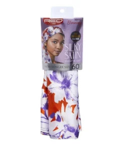 Red By Kiss Silk Satin Wrap Scarf 60 Inch #Hsfp -Clore Beauty Store G00016653