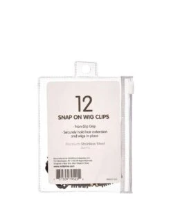 Red By Kiss 12 Snap On Wig Clips Non Slip Grip Black #Hwg -Clore Beauty Store G00016656 1