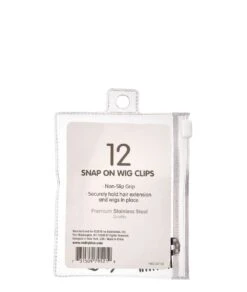 Red By Kiss 12 Snap On Wig Clips Non Slip Grip Black #Hwg -Clore Beauty Store G00016657 1