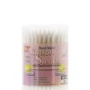 Beauty Town Dual Sided Cotton Pointed Swabs - 100PCS #19923