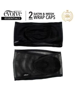 First Line Evolve Satin & Mesh Wrap Cap 2-Pack #8060 5 First Line Evolve Satin & Mesh Wrap Cap 2-Pack #8060 -Clore Beauty Store G00017570 2