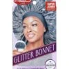 Red By Kiss Glitter Bonnet Super Jumbo [Black Pearl] #Hq07