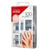 Kiss 100 Nails[Clear Coffin Tip] #Hn01C