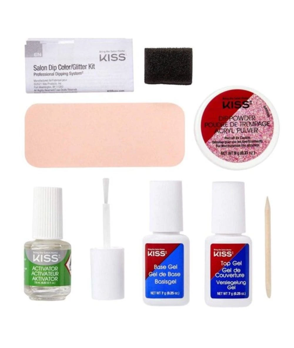 Kiss Salon Dip Glitter Kit #Ksdg01 2 Kiss Salon Dip Glitter Kit #Ksdg01 - Image 2