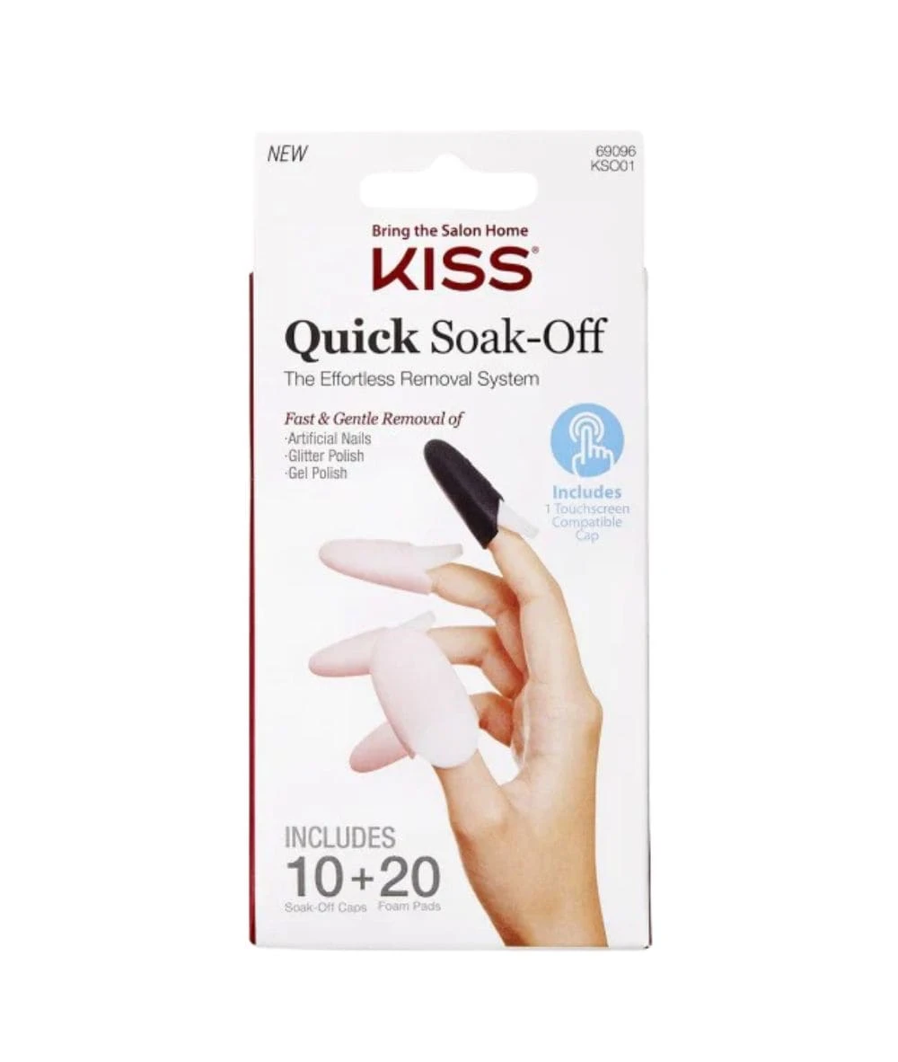 Kiss Soak Off Remover Caps #Kso01 1 Kiss Soak Off Remover Caps #Kso01