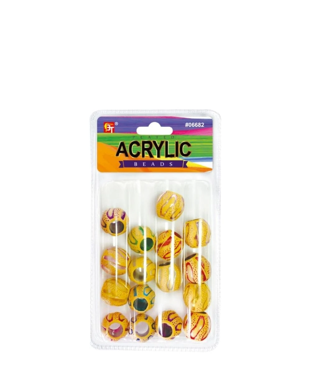 Beauty Town Plated Acrylic Beads Value Pack 11 Beauty Town Plated Acrylic Beads Value Pack - Image 11