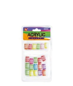 Beauty Town Plated Acrylic Beads Value Pack 20 Beauty Town Plated Acrylic Beads Value Pack -Clore Beauty Store G00018023