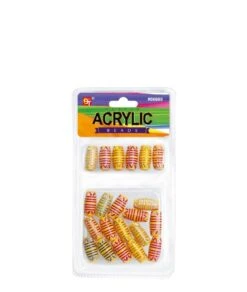 Beauty Town Plated Acrylic Beads Value Pack 15 Beauty Town Plated Acrylic Beads Value Pack -Clore Beauty Store G00018028