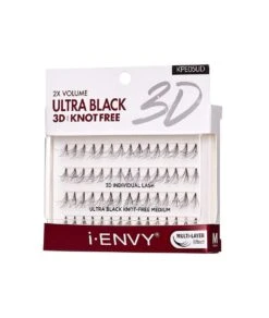 Kiss Professional I-Envy Knot Free Ultra Black [Medium] #Kpe05Ud -Clore Beauty Store G00018338 2