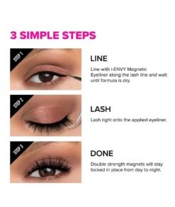 Kiss Professional I-Envy Magnetic Eyelash [Kit] #Kp Mlk01 -Clore Beauty Store G00018352 3